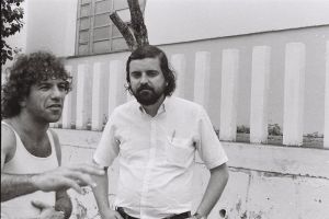 Setaro e Artur Carmel em 1983 Foto: Valber Carvalho