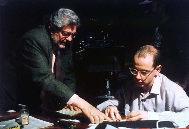 Scola e o ator Rolando Ravello